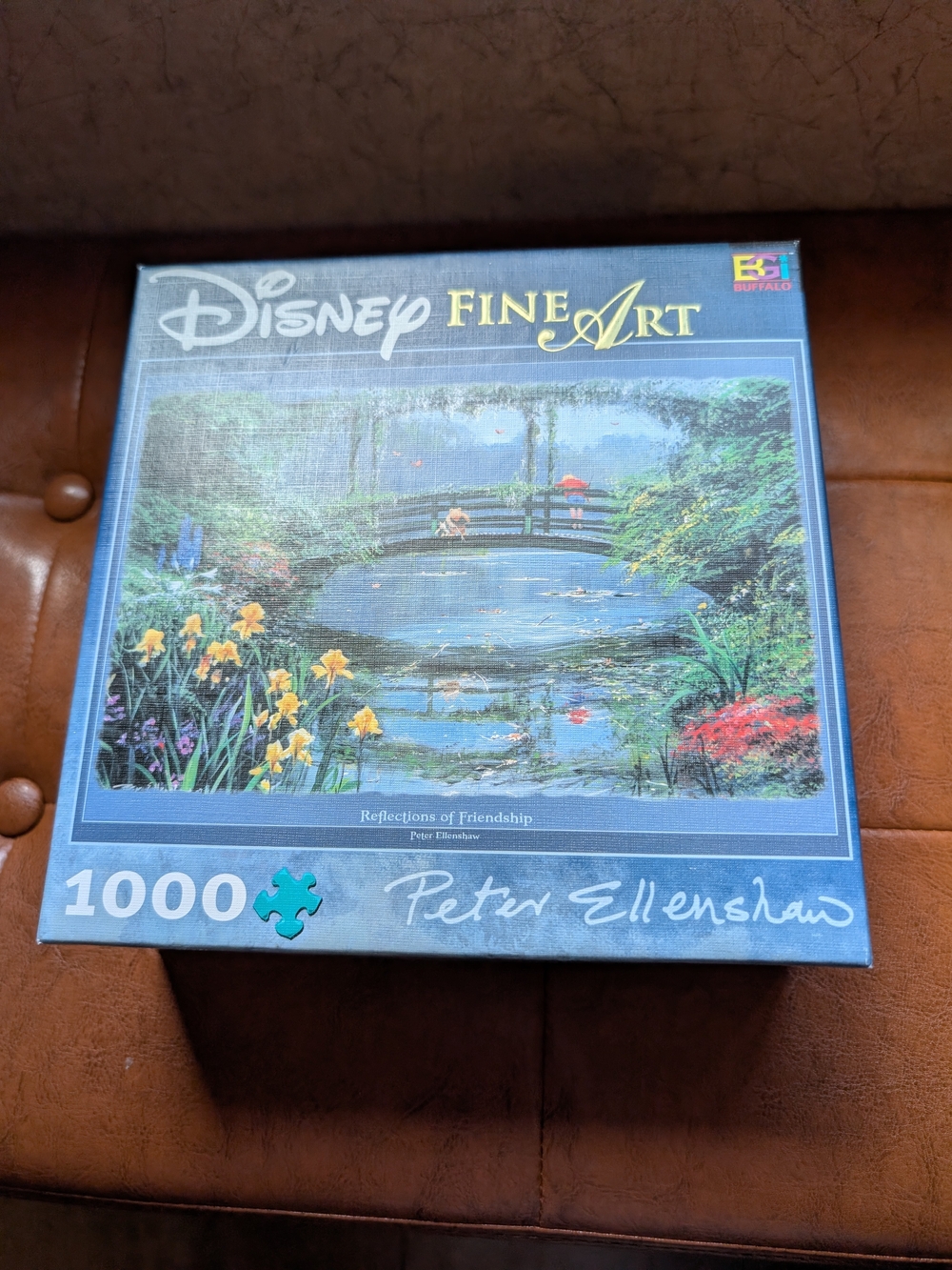 Disney Fine Art "Reflections of Friendship" Puzzle - Blue Box